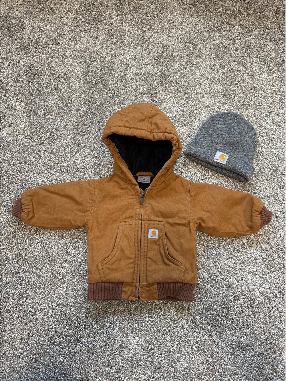 Carhartt Coat and Hat